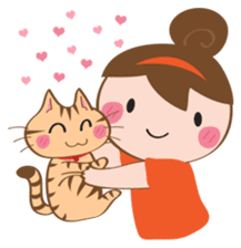 Aeaw & Evemeo Cat Lover sticker #1971525