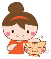 Aeaw & Evemeo Cat Lover sticker #1971529