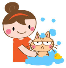 Aeaw & Evemeo Cat Lover sticker #1971536