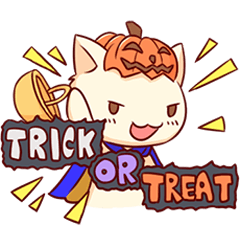 Meow mew world in Halloween