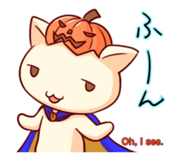Meow mew world in Halloween sticker #1971610