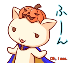 Meow mew world in Halloween sticker #1971610