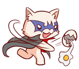 Meow mew world in Halloween sticker #1971617