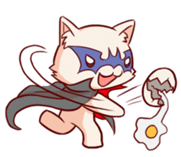 Meow mew world in Halloween sticker #1971617