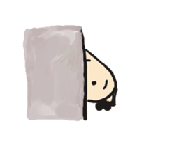 Not bald head. This is short hair man. sticker #1971722