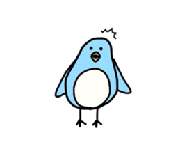 unique penguin sticker sticker #1971976