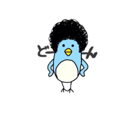 unique penguin sticker sticker #1971993