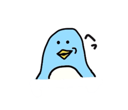 unique penguin sticker sticker #1972002