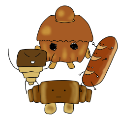 a morning, daytime, and night are bread.