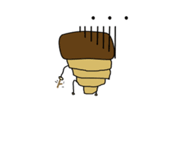 a morning, daytime, and night are bread. sticker #1972052