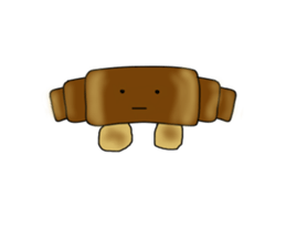 a morning, daytime, and night are bread. sticker #1972064