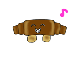 a morning, daytime, and night are bread. sticker #1972068