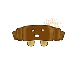 a morning, daytime, and night are bread. sticker #1972069