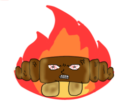 a morning, daytime, and night are bread. sticker #1972072