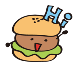 burger kun sticker #1973087