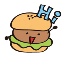 burger kun sticker #1973087