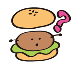 burger kun sticker #1973105