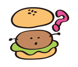 burger kun sticker #1973105