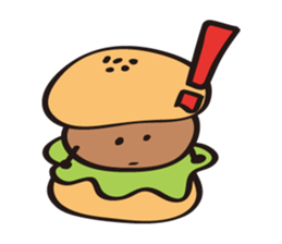 burger kun sticker #1973106