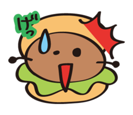 burger kun sticker #1973108