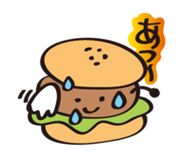 burger kun sticker #1973112