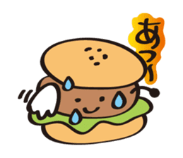 burger kun sticker #1973112