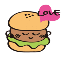 burger kun sticker #1973120