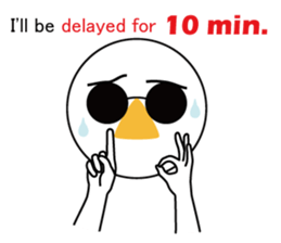 Nose sunglasses might late Work in ENG sticker #1974207