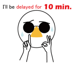 Nose sunglasses might late Work in ENG sticker #1974207