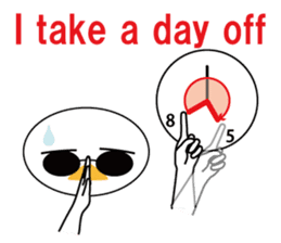 Nose sunglasses might late Work in ENG sticker #1974210