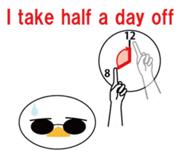 Nose sunglasses might late Work in ENG sticker #1974211