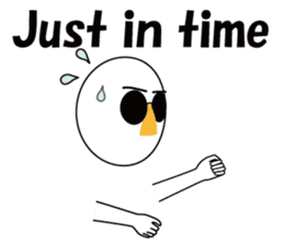 Nose sunglasses might late Work in ENG sticker #1974213