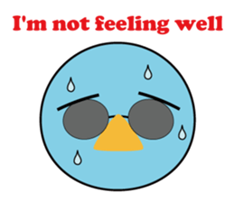 Nose sunglasses might late Work in ENG sticker #1974225