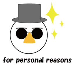 Nose sunglasses might late Work in ENG sticker #1974228