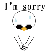 Nose sunglasses might late Work in ENG sticker #1974238