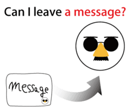 Nose sunglasses might late Work in ENG sticker #1974241