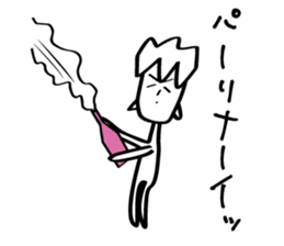 Strongest legend Akama sticker #1974796