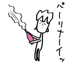 Strongest legend Akama sticker #1974796