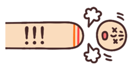 kokeshi comes out from side sticker #1975082