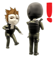 3D sticker of Mission of soldier sticker #1975093