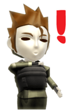 3D sticker of Mission of soldier sticker #1975122