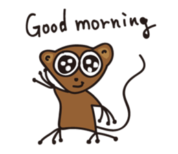 Lovely Tarsier sticker #1975126