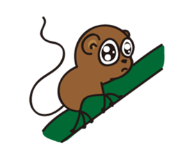 Lovely Tarsier sticker #1975128