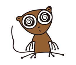 Lovely Tarsier sticker #1975142