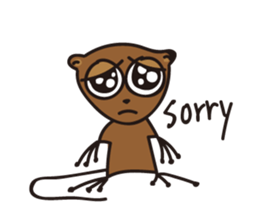 Lovely Tarsier sticker #1975149