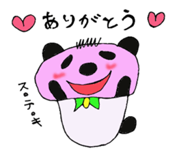 Blush Panda sticker #1975249