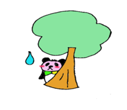 Blush Panda sticker #1975257