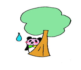 Blush Panda sticker #1975257