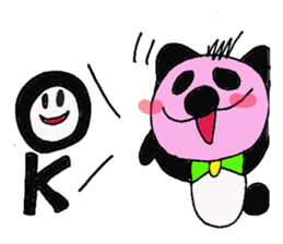 Blush Panda sticker #1975281