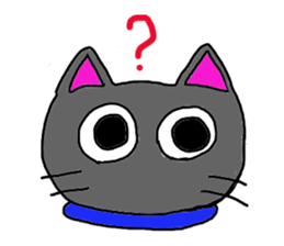 black cat life sticker #1975489